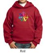 Kids Yoga Hoodie 7 Chakra Circle Hoody