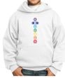 Kids Yoga Hoodie 7 Colored Chakras Youth Hoody