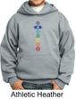Kids Yoga Hoodie 7 Colored Chakras Youth Hoody