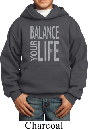 Kids Yoga Hoodie Balance Your Life Hoody
