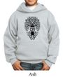 Kids Yoga Hoodie Black Bodhi Tree Hoody