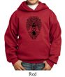 Kids Yoga Hoodie Black Bodhi Tree Hoody