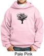 Kids Yoga Hoodie Black Tree of Life Youth Hoody