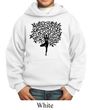 Kids Yoga Hoodie Black Tree Pose Hoody