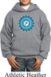 Kids Yoga Hoodie Blue Vishuddha Hoody