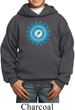 Kids Yoga Hoodie Blue Vishuddha Hoody