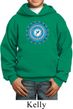 Kids Yoga Hoodie Blue Vishuddha Hoody