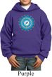 Kids Yoga Hoodie Blue Vishuddha Hoody