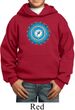 Kids Yoga Hoodie Blue Vishuddha Hoody