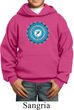 Kids Yoga Hoodie Blue Vishuddha Hoody