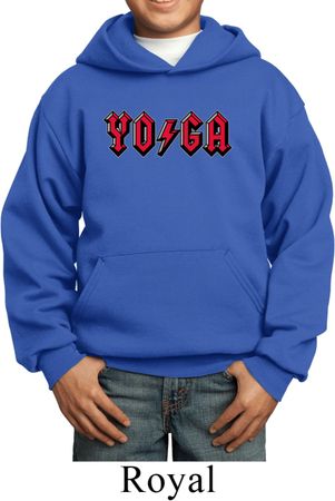 Kids Yoga Hoodie Classic Rock Yoga Hoody