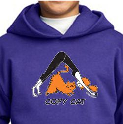 Kids Yoga Hoodie Copy Cat Hoody