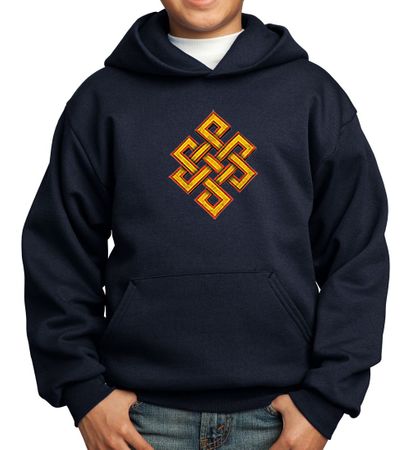 Kids Yoga Hoodie Endless Knot Hoody
