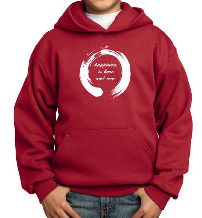 Kids Yoga Hoodie Enso Happiness Hoody