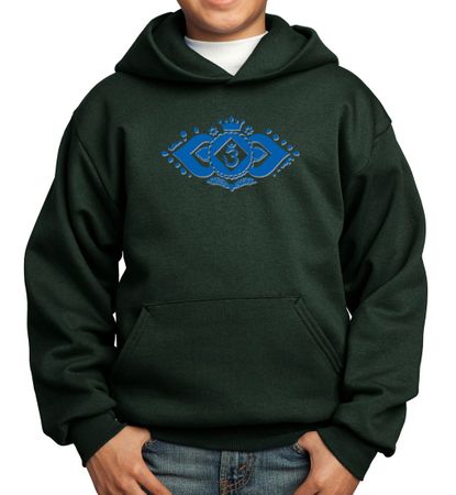 Kids Yoga Hoodie Floral Ajna Hoody
