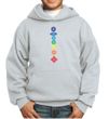 Kids Yoga Hoodie Floral Chakras Hoody