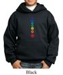 Kids Yoga Hoodie Floral Chakras Hoody