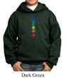 Kids Yoga Hoodie Floral Chakras Hoody