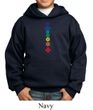 Kids Yoga Hoodie Floral Chakras Hoody