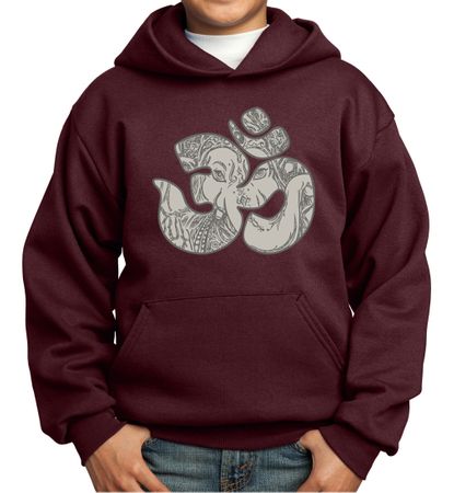 Kids Yoga Hoodie Ganesha OM Hoody