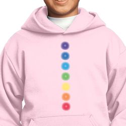 Kids Yoga Hoodie Glowing Chakras Hoody