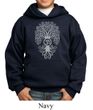 Kids Yoga Hoodie Grey Bodhi Tree Hoody
