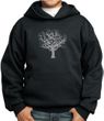 Kids Yoga Hoodie Grey Tree of Life Youth Hoody