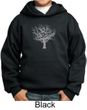 Kids Yoga Hoodie Grey Tree of Life Youth Hoody