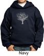 Kids Yoga Hoodie Grey Tree of Life Youth Hoody
