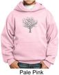 Kids Yoga Hoodie Grey Tree of Life Youth Hoody