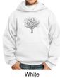 Kids Yoga Hoodie Grey Tree of Life Youth Hoody