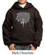 Kids Yoga Hoodie Grey Tree Pose Hoody