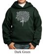 Kids Yoga Hoodie Grey Tree Pose Hoody