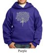Kids Yoga Hoodie Grey Tree Pose Hoody