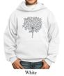 Kids Yoga Hoodie Grey Tree Pose Hoody