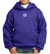 Kids Yoga Hoodie Layered Flower Patch Hoody