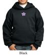 Kids Yoga Hoodie Layered Flower Patch Hoody