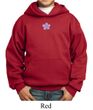 Kids Yoga Hoodie Layered Flower Patch Hoody