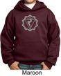 Kids Yoga Hoodie Manipura Chakra Meditation Youth Hoody