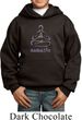 Kids Yoga Hoodie Namaste Lotus Pose Hoody