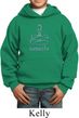 Kids Yoga Hoodie Namaste Lotus Pose Hoody