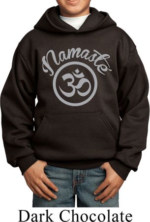Kids Yoga Hoodie Namaste Om Hoody