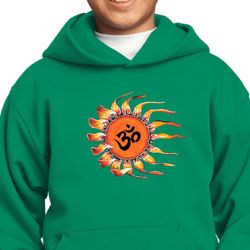 Kids Yoga Hoodie Ohm Sun Hoody