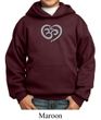 Kids Yoga Hoodie OM Heart Hoody