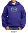 Kids Yoga Hoodie OM Heart Hoody