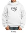 Kids Yoga Hoodie OM Heart Hoody