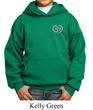 Kids Yoga Hoodie OM Heart Pocket Print Hoody
