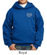 Kids Yoga Hoodie OM Heart Pocket Print Hoody