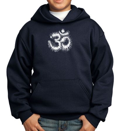 Kids Yoga Hoodie OM Tie Dye Hoody