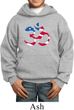 Kids Yoga Hoodie Patriotic Om Hoody